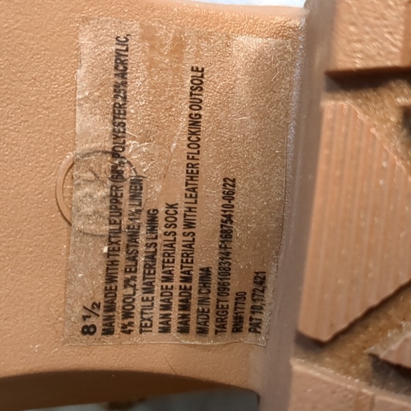 Universal Thread Stylish Tan Ankle Boots for Women - Picture 12 of 16